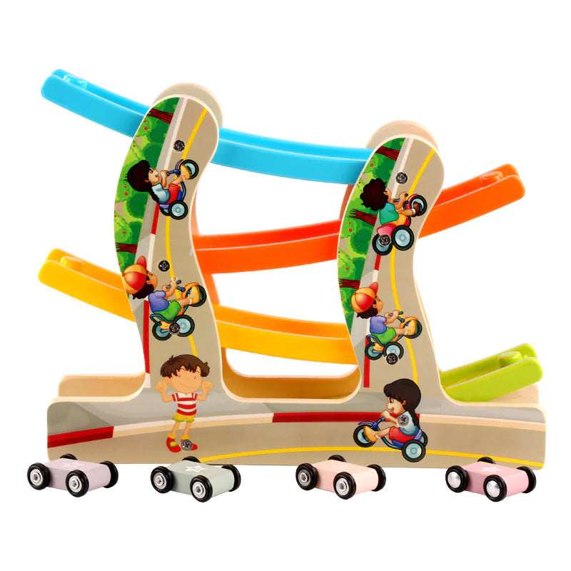 LiyaJoy™ Early Education Four-layer Track Pulley Educational Toy