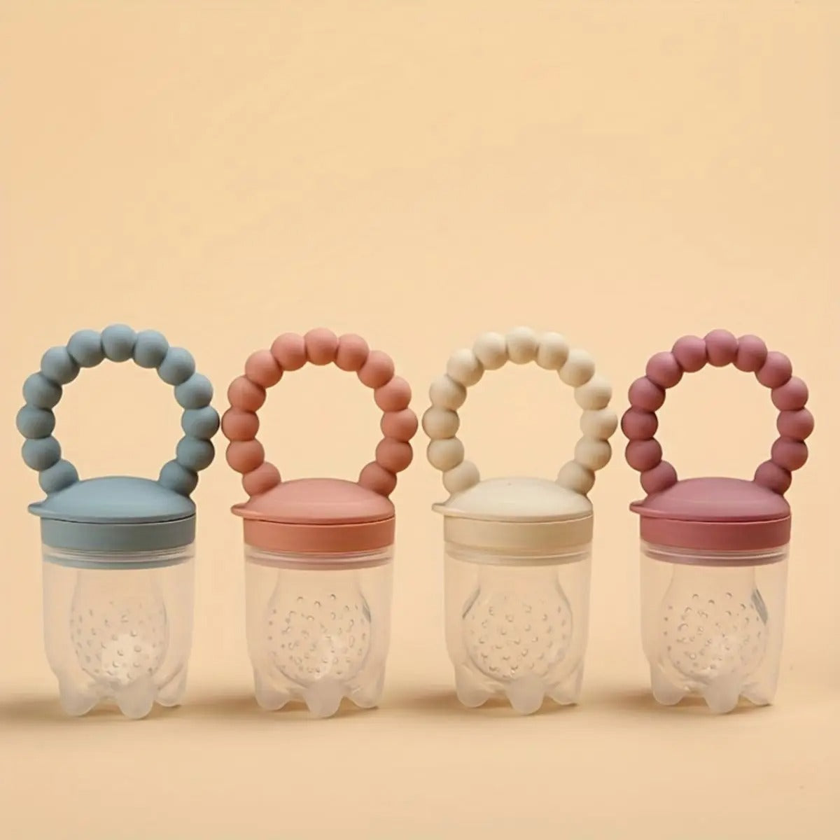 LiyaJoy™ FreshBites – Silicone Baby Fruit Feeder Set