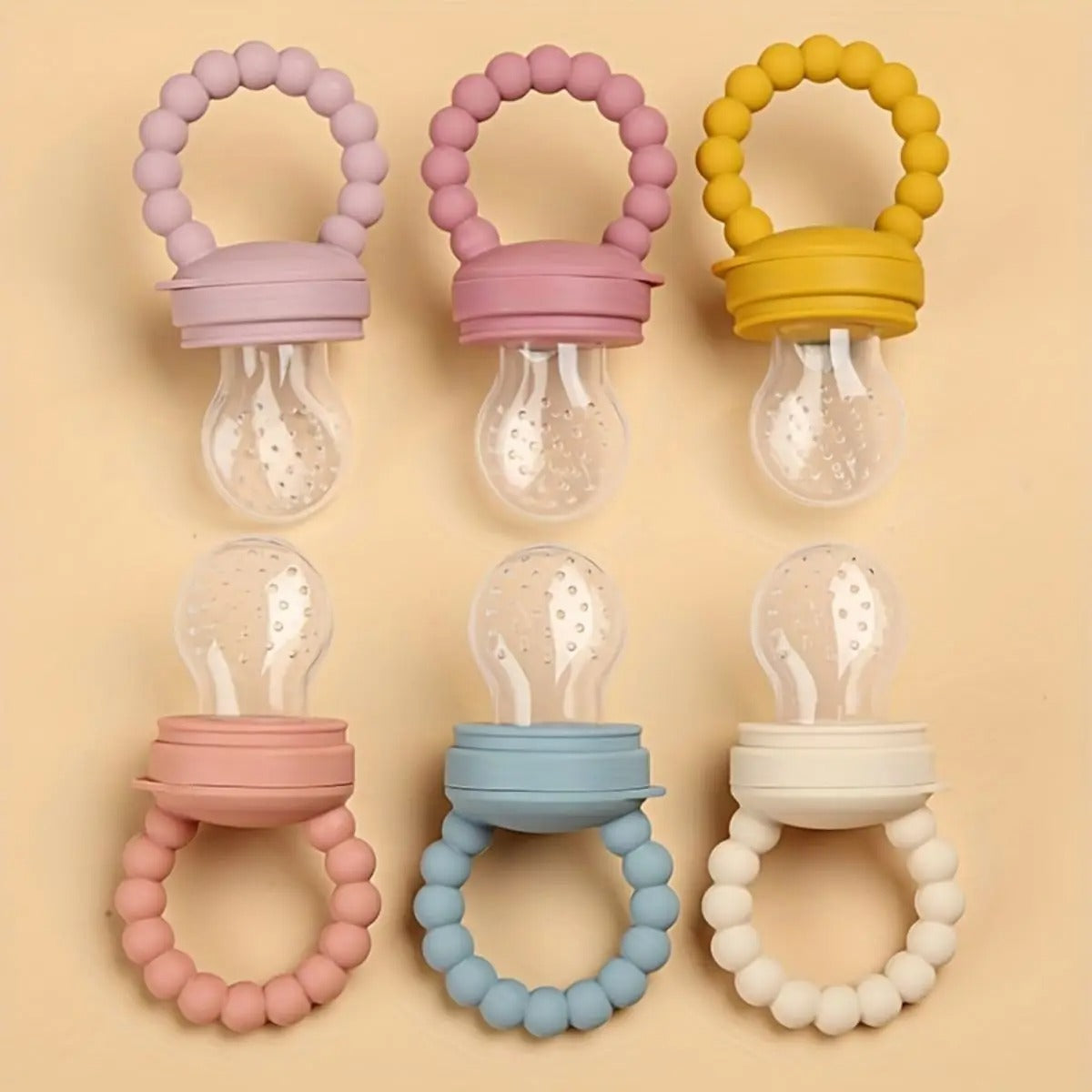 LiyaJoy™ FreshBites – Silicone Baby Fruit Feeder Set